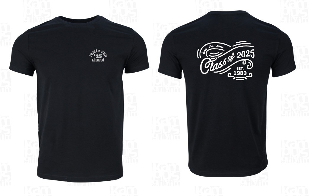 İzmir Fen Lisesi Hoodie & T-shirt Pack Class of 2025