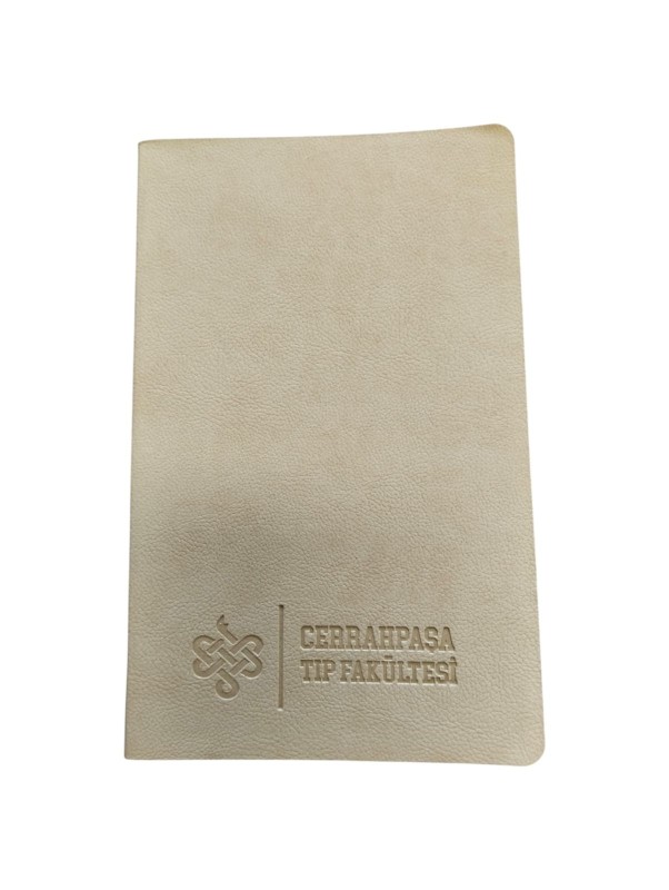 CTF - Büyük Boy Suni Deri Kapaklı Defter